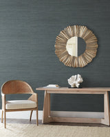 Tasar Silk Blue Textured Wallpaper - York ND3078N