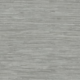 Sisal Stone Grey Peel and Stick Wallpaper Set of 2 by InHome TNH3062 - Distressed Fabric Woven Texture in Tonal Grey Hues