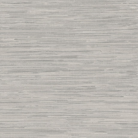 Harlow Weave Grey Peel and Stick Wallpaper by InHome - NH4333