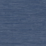 Avery Weave Navy Peel & Stick Wallpaper with Distressed Texture - InHome NHS3837