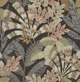 Yara Charcoal Peel & Stick Wallpaper
