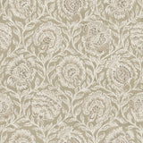 Aliviya Pistachio Peel and Stick Wallpaper by NuWallpaper Nabela Noor Home Botanical Floral Block Print - NNS6506