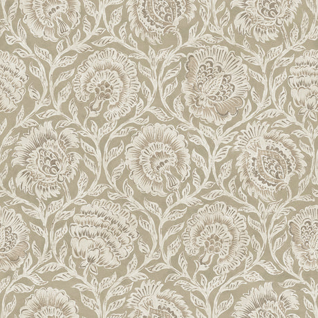 Aliviya Pistachio Peel and Stick Wallpaper by NuWallpaper Nabela Noor Home Botanical Floral Block Print - NNS6506