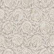 Aliviya Peppercorn Peel and Stick Wallpaper by NuWallpaper - Botanical Floral Block Print - NNS6508