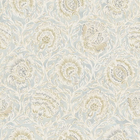 Aliviya Mint Peel and Stick Wallpaper by NuWallpaper for Nabela Noor Home - NNS6510