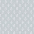 Safia Coast Blue and White Floral Buta Block Print Peel and Stick Wallpaper by NuWallpaper - NNS6511