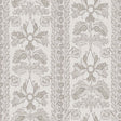 Zareen Caviar Peel and Stick Wallpaper by NuWallpaper - Nabela Noor Home Botanical Floral Block Print Stripe - NNS6515