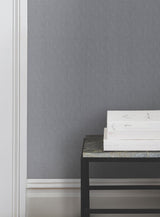 Crosshatch Navy String Wallpaper with Solid Crosshatch Texture - York NR1602MH