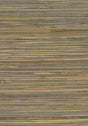 Rushcloth brown grasscloth wallpaper with horizontal woven texture