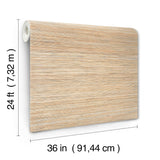 Bamboo White Hemp Blend Grasscloth Wallpaper with Metallic Effect - York NT6103