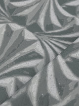 Sculpted Charcoal Fans Wallpaper with Organic Textured Cork Non Woven - York NT6127