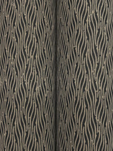 Elevated Black Waves Wallpaper with Sculptured Finishes Modern Pattern - York NT6151