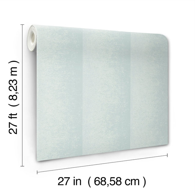 Particle Blue Stripe Wallpaper with Traditional Stripes in Non Woven - York NT6164