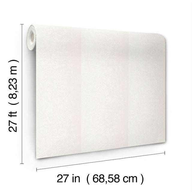 Particle Pearl Stripe Wallpaper in Pearl with Traditional Stripe Pattern - York NT6165