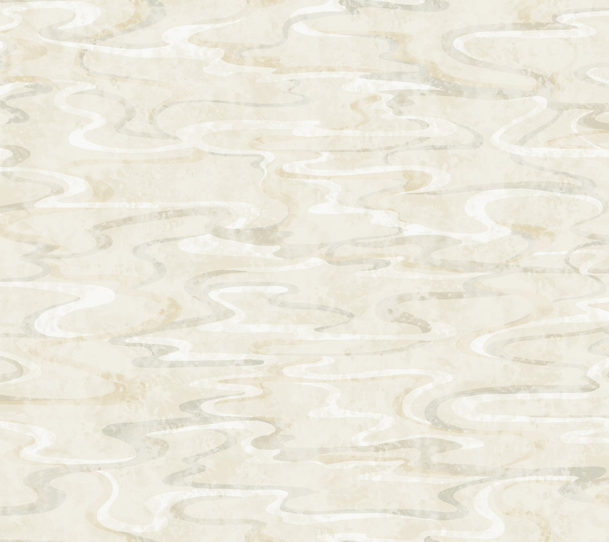 Dreamland Oyster Wallpaper with Abstract Swirl Pattern, Transitional Modern Style - York NT6172