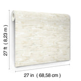 Dreamland Oyster Wallpaper with Abstract Swirl Pattern, Transitional Modern Style - York NT6172