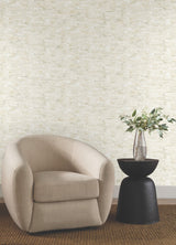 Dreamland Oyster Wallpaper with Abstract Swirl Pattern, Transitional Modern Style - York NT6172