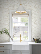 Dreamland Cameo Wallpaper with Abstract Wavy Motif - York NT6173