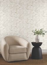 Dreamland Cameo Wallpaper with Abstract Wavy Motif - York NT6173