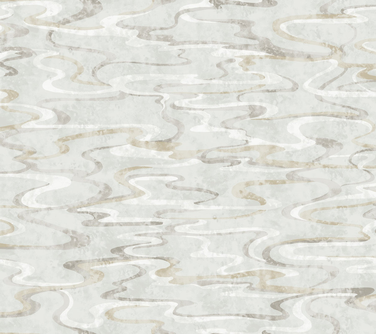 Dreamland Grey Wallpaper with Abstract Swirl Pattern - York NT6174