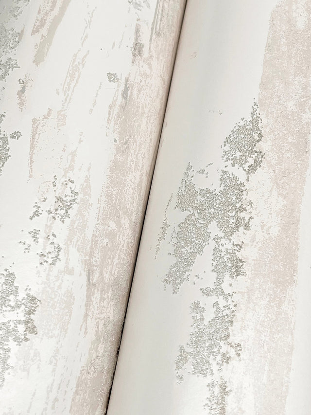 Artistic Coral Tides Coral Beaded Glam Wallpaper - York NT6176