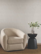 Fine Line Taupe Geometric Wallpaper with Raised Ink Transitional Pattern - York NT6195
