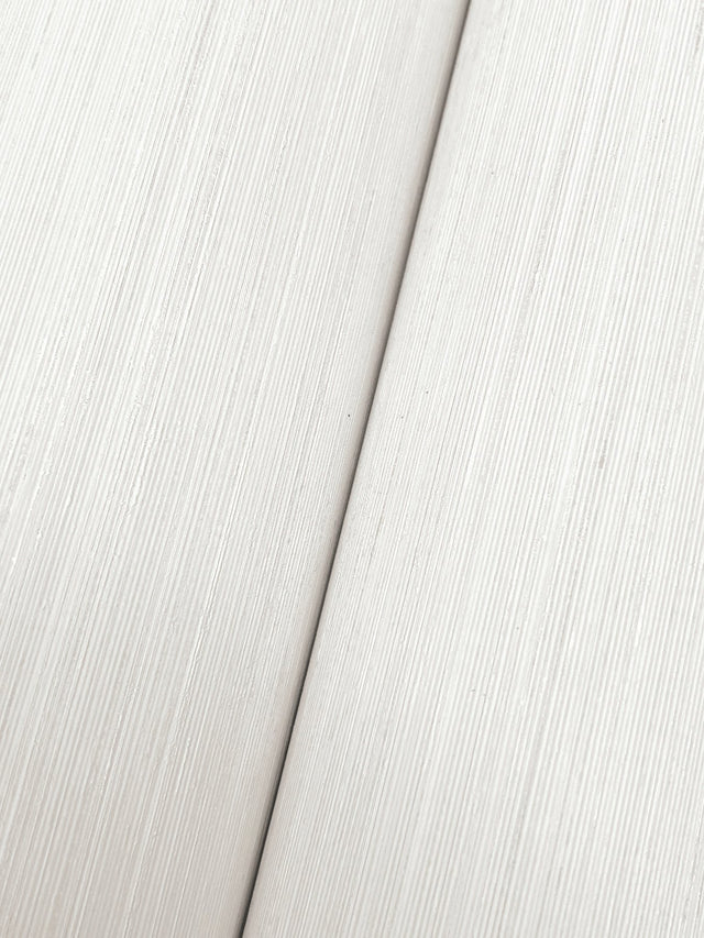 Quiet Vista Pearl Faux Grasscloth Vinyl Wallpaper - Candice Olson NT6202N