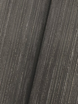 Quiet Vista Ebony Faux Grasscloth Wallpaper - York NT6203N