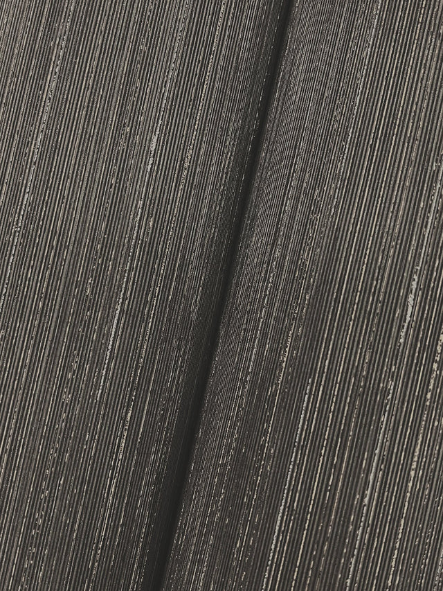 Quiet Vista Ebony Faux Grasscloth Wallpaper - York NT6203N
