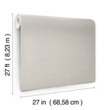 Quiet Vista Oxygen Faux Grasscloth Traditional Wallpaper - York NT6204N