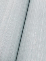 Quiet Vista Mist Blue Faux Grasscloth Traditional Wallpaper - York NT6205N