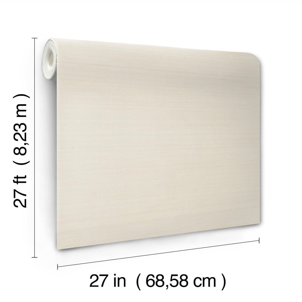Quiet Vista Shell Wallpaper with Faux Grasscloth Texture - York NT6206N