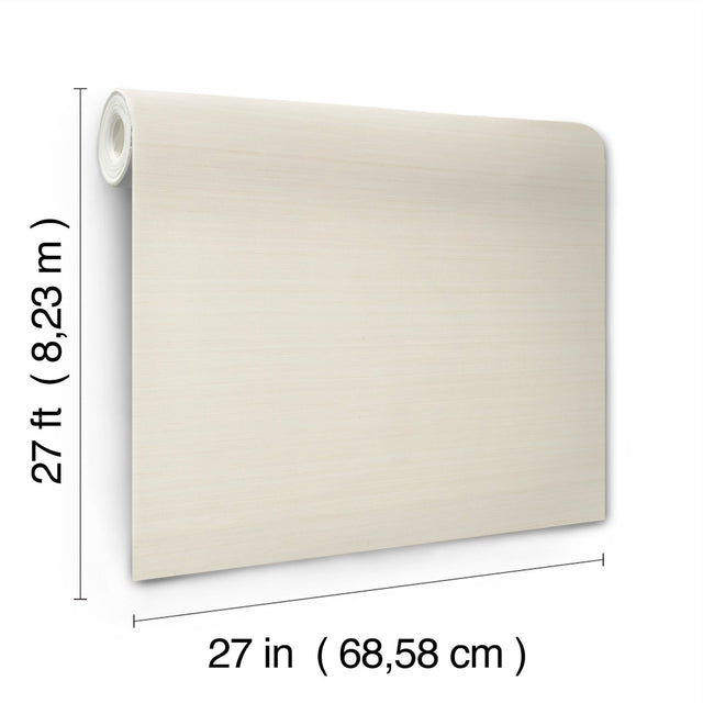 Quiet Vista Shell Wallpaper with Faux Grasscloth Texture - York NT6206N