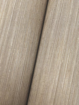 Quiet Vista Zinc Faux Grasscloth Traditional Wallpaper - York NT6207N