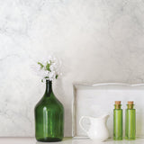 Carrara Marble Ivory Peel & Stick Wallpaper with Modern Nature Graphic Motif - NuWallpaper NU2090