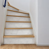 Carrara Marble Ivory Peel & Stick Wallpaper with Modern Nature Graphic Motif - NuWallpaper NU2090