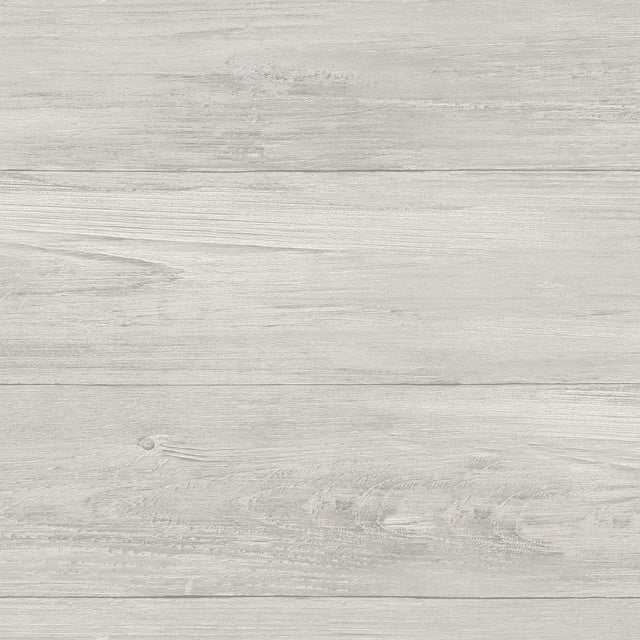 Wood Plank Grey Peel & Stick Wallpaper with Modern Wood Plank Pattern - NuWallpaper NUS2397
