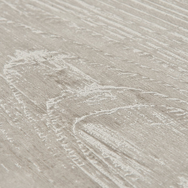 Wood Plank Grey Peel & Stick Wallpaper with Modern Wood Plank Pattern - NuWallpaper NUS2397