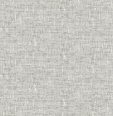 Poplin Texture Grey Peel & Stick Wallpaper with Raised Ink Kitchen & Bath Graphics Style - NU2873