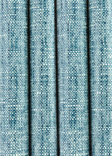 Poplin Texture Navy Peel & Stick Wallpaper with Woven Fabric Look - NuWallpaper NU2918