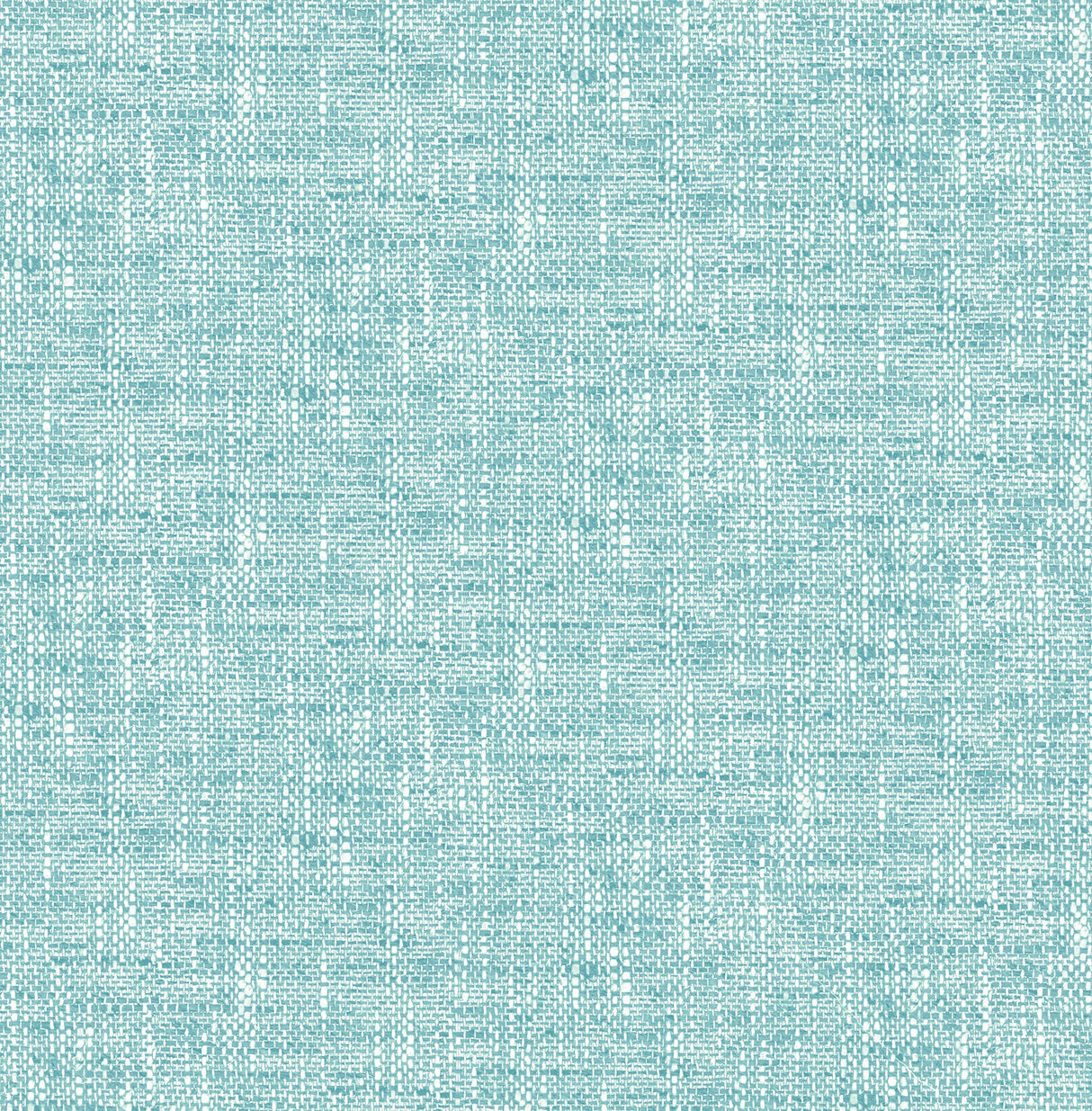 Poplin Texture Aqua Peel & Stick Wallpaper with Textured Woven Look - NuWallpaper NU2919