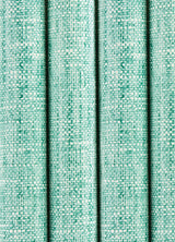 Poplin Texture Aqua Peel & Stick Wallpaper with Textured Woven Look - NuWallpaper NU2919