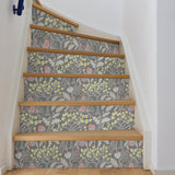 Groovy Garden Grey Peel & Stick Wallpaper with Vintage Woodland Trees - Brewster NU3039