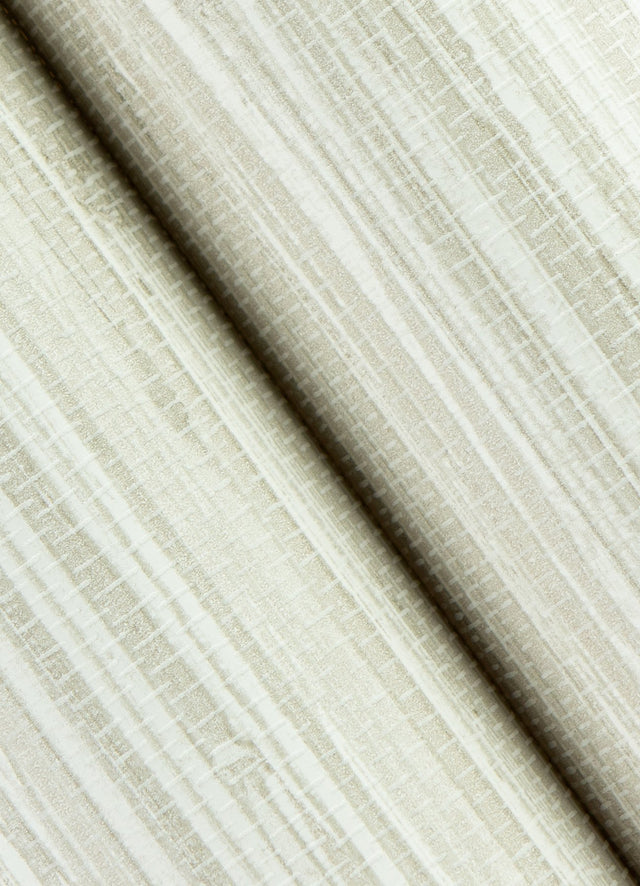 Grassweave Cream Peel & Stick Wallpaper with Textured Grasscloth Look - NuWallpaper NU2875