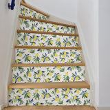 Lemon Drop Yellow Peel & Stick Wallpaper with Vintage Lemon Motif - NuWallpaper NUS3161