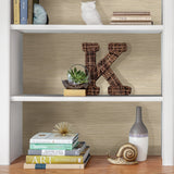 Tibetan Grasscloth Cream Peel & Stick Wallpaper with Faux Grasscloth Pattern - NuWallpaper NUS3336