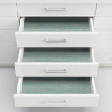 Tibetan Grasscloth Teal Peel & Stick Wallpaper with Faux Grasscloth Pattern - NuWallpaper NUS3337
