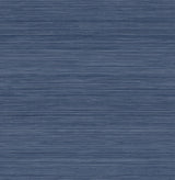 Crossweave Indigo Textured Peel & Stick String Wallpaper - NuWallpaper NUS3959