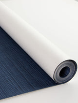 Crossweave Indigo Textured Peel & Stick String Wallpaper - NuWallpaper NUS3959