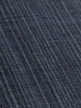 Crossweave Indigo Textured Peel & Stick String Wallpaper - NuWallpaper NUS3959